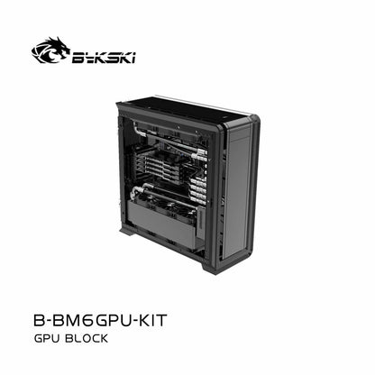 Bykski B-BM6GPU-KIT Workstation Server 4-6 Graphics Card CPU Water Cooling System