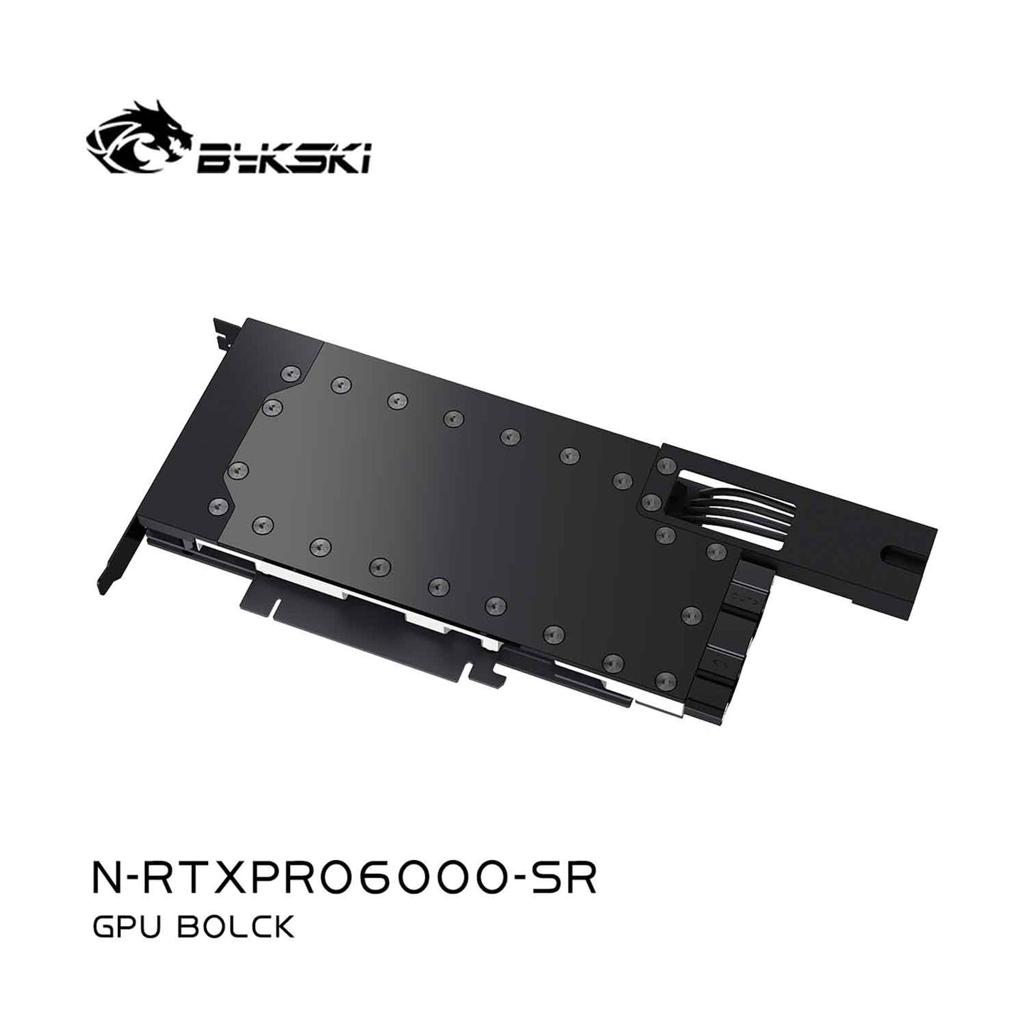 Bykski GPU Water Block For NVIDIA RTX Pro 6000 , All Metal Structure Water Cooling Cooler,  N-RTXPRO6000-SR