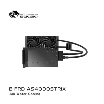 Bykski All-in-one GPU water cooling, For ASUS TUF/ROG, Water Cooling System Liquid Cooler, 240 360 Radiator, B-FRD-AS4090STRIX