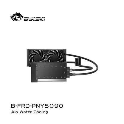Bykski All-in-one GPU water cooling, For INNO3D PNY GeForce RTX 5090, Water Cooling System Liquid Cooler, 240 360 Radiator, B-FRD-PNY5090