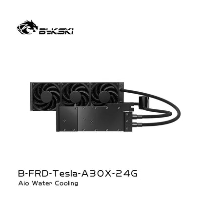 Bykski All-in-one GPU water cooling, For NVIDlA Tesla A30X 24G, Water Cooling System Liquid Cooler, 240 360 Radiator, B-FRD-Tesla-A30X-24G