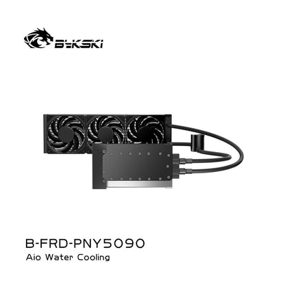 Bykski All-in-one GPU water cooling, For INNO3D PNY GeForce RTX 5090, Water Cooling System Liquid Cooler, 240 360 Radiator, B-FRD-PNY5090