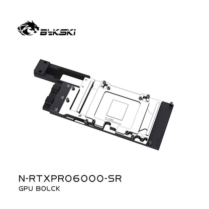 Bykski GPU Water Block For NVIDIA RTX Pro 6000 , All Metal Structure Water Cooling Cooler,  N-RTXPRO6000-SR