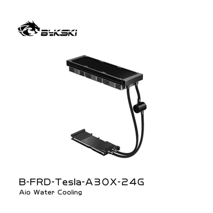 Bykski All-in-one GPU water cooling, For NVIDlA Tesla A30X 24G, Water Cooling System Liquid Cooler, 240 360 Radiator, B-FRD-Tesla-A30X-24G