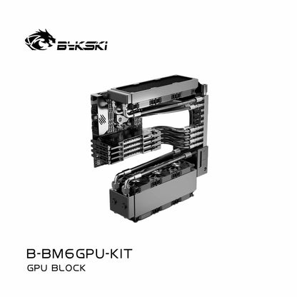 Bykski B-BM6GPU-KIT Workstation Server 4-6 Graphics Card CPU Water Cooling System