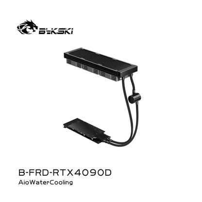 Bykski All-in-one GPU Water Cooling, For NVIDIA RTX4090D , Water Cooling System Liquid Cooler, 240 360 Radiator, B-FRD-RTX4090D