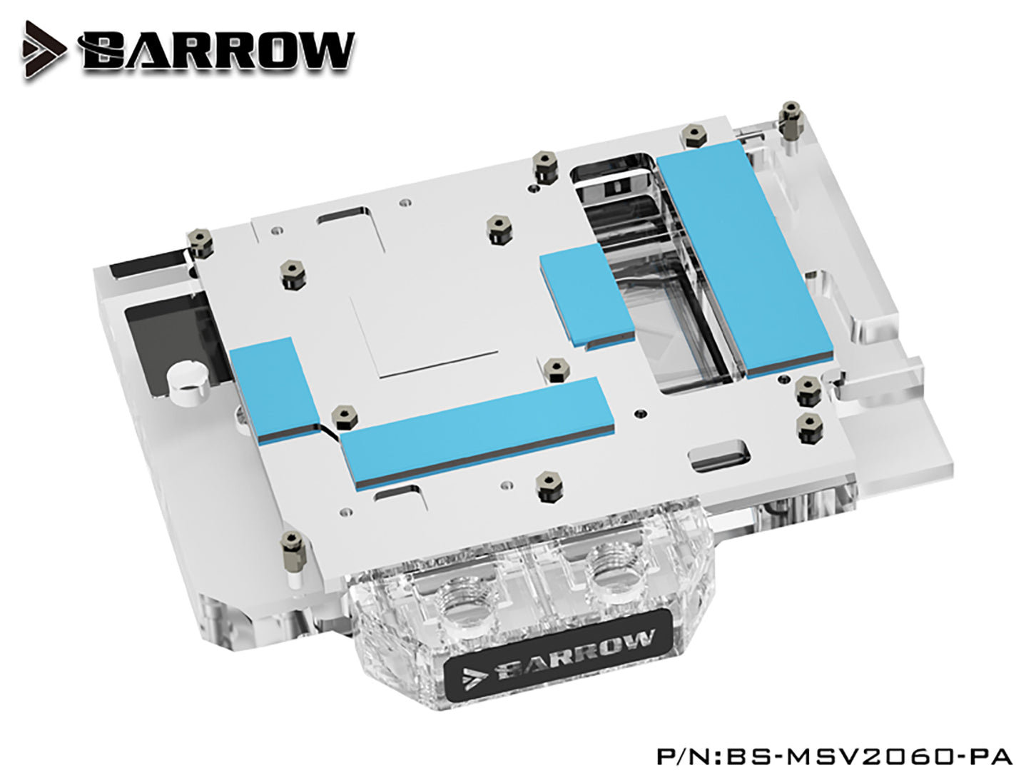 FormulaMod Barrow RTX 2060 full-cover GPU waterblock — silent local AI workload cooling (view 3)