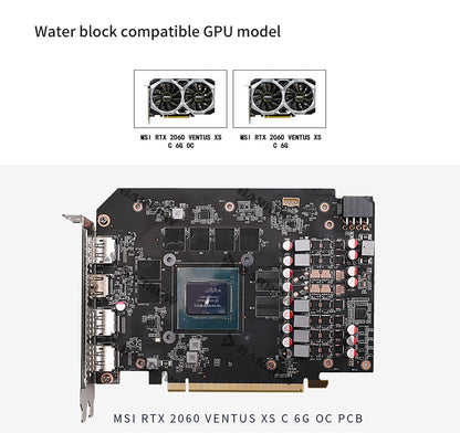 FormulaMod Barrow RTX 2060 full-cover GPU waterblock — silent local AI workload cooling (view 2)