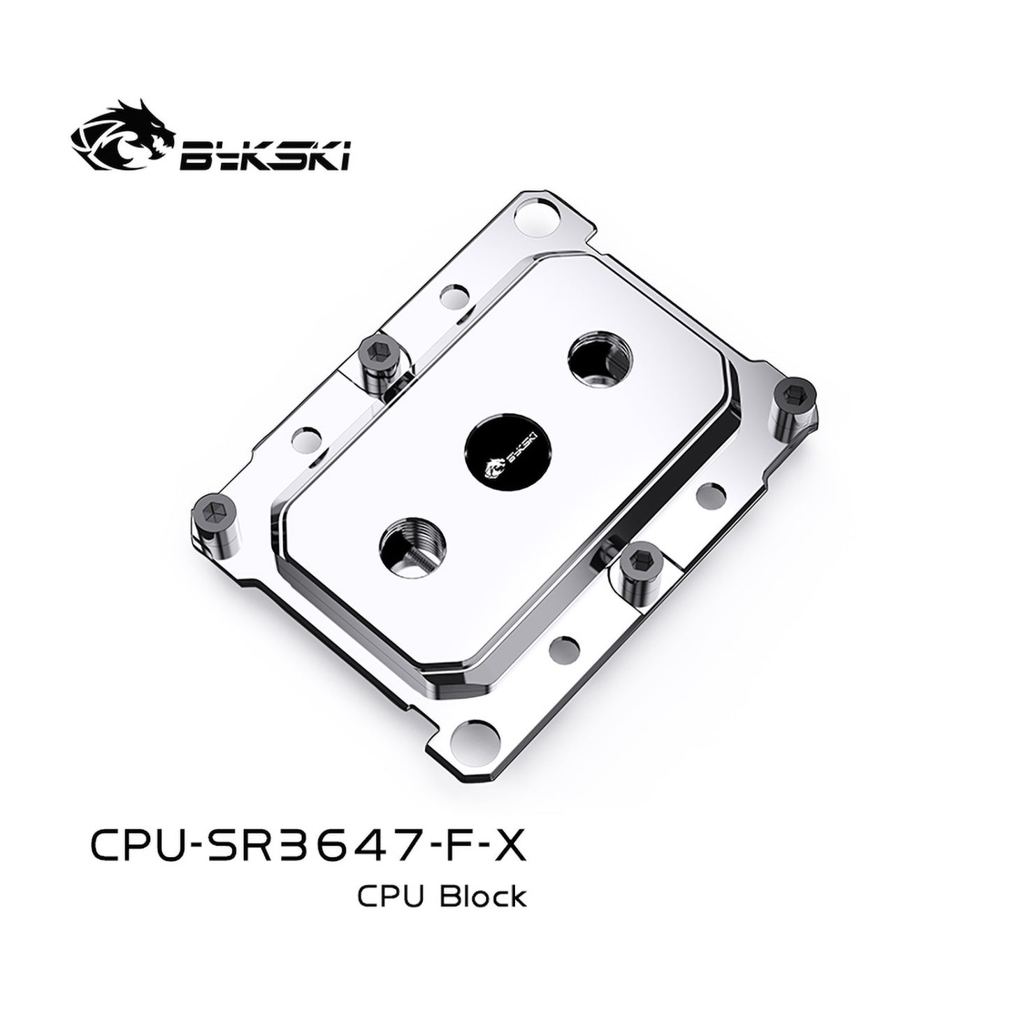 Bykski CPU block for Intel LGA3647 Server, AI Cloud Server, Water Cooling Cooler CPU-SR3647-X