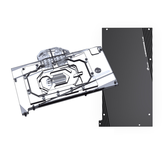Bykski GPU Block For MSI GeForce RTX™ 4080 SUPER,Full Cover With Backplate PC Water Cooling Cooler N-MS4080SGMSL-X
