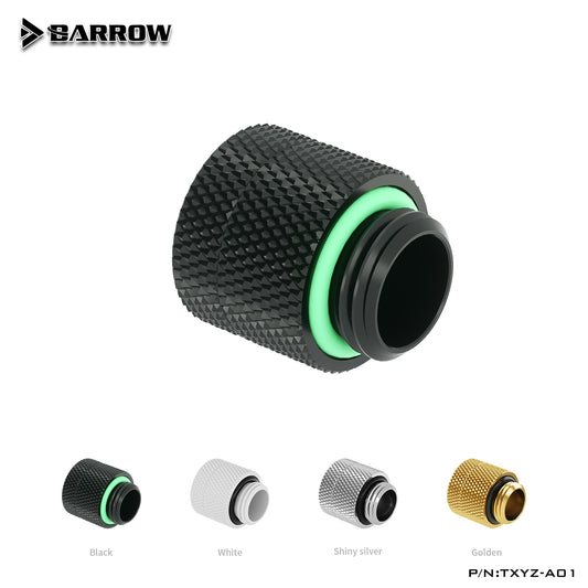 Barrow 13mm Male To Female ExtenderRotary Fittings , G1/4 Male To Female Water Cooling Fittings,TXYZ-A01