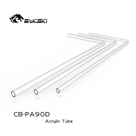 Bykski φ12/14/16MM Acrylic Hard Tubes, High Quality Acrylic 200X500MM high temperature，2 Tubes/lot, CB-PA90D