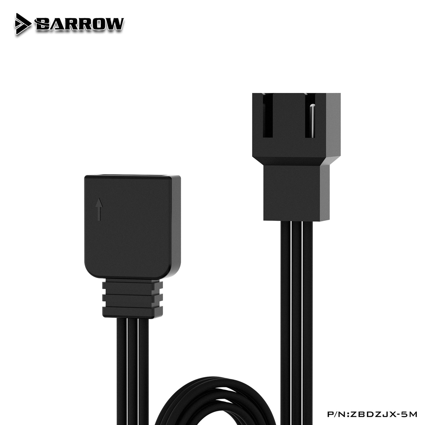 Barrow Motherboard Synchronization Cable, For Barrow 5v Lighting Strip Suitable, For Motherboard 5v 3pin Interface, ZBDZJX-5M