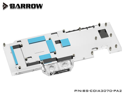 FormulaMod Barrow RTX 3070 full-cover GPU waterblock — silent local AI workload cooling (view 3)