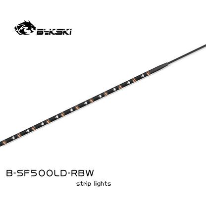 Bykski B-SF500LD-RBW/B-SF1000LD-RBW, Bandes d'éclairage RBW RGB, Bandes LED 5V, Avec adhésif 3M, Pour éclairage de boîtier