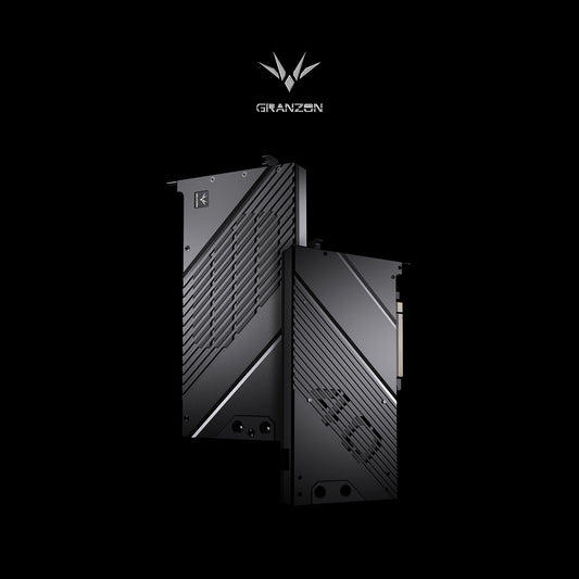 Granzon Full Armor GPU Block For MSI RTX 4090 Ventus 3X 24G OC, Bykski Premium Sub-Brand High Quality Series GPU Water Cooling Cooler, GBN-MS4090VES