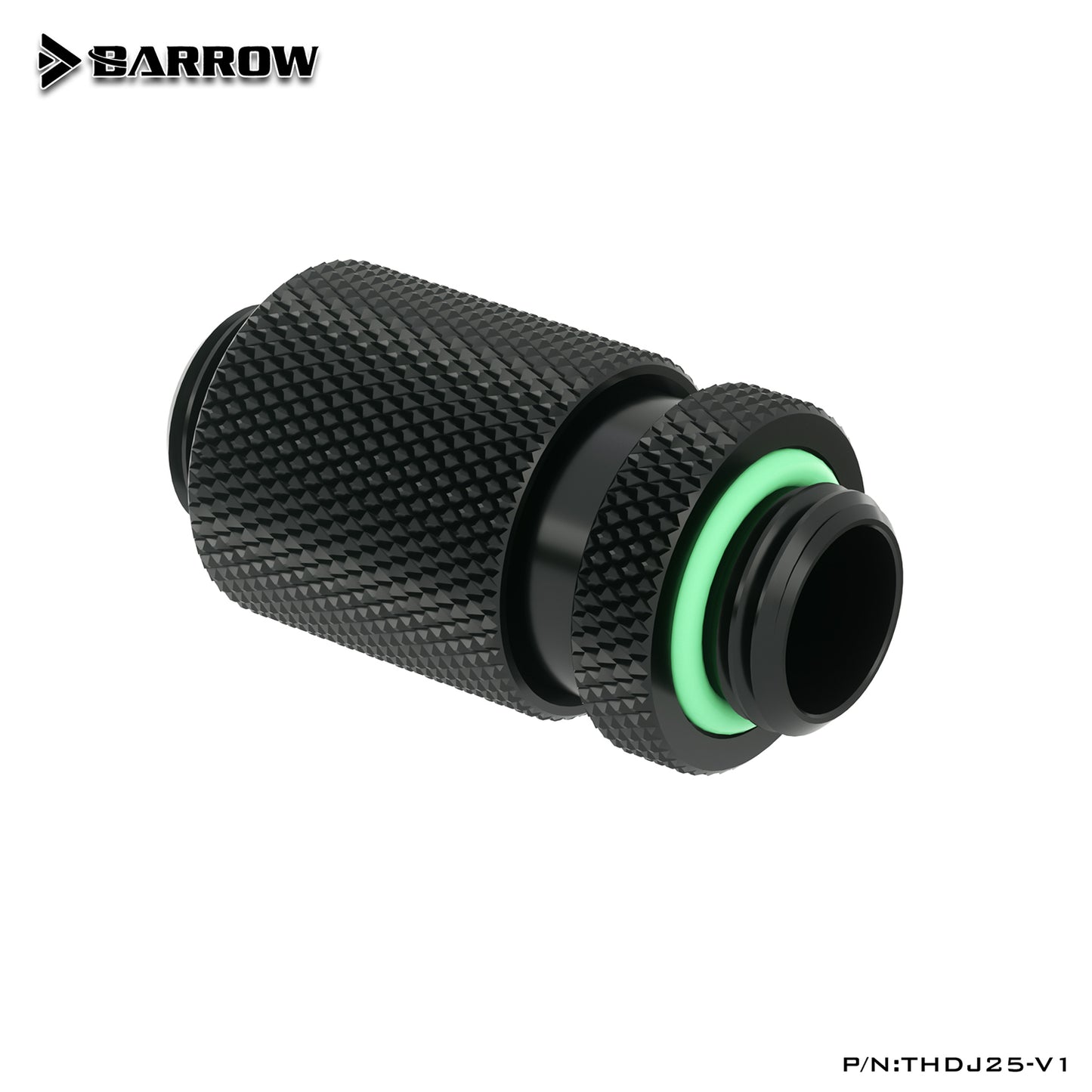 Barrow G1/4" Male To Male Rotary Connectors / Extender (25.5-34.5mm),PC Water Cooling System, THDJ25-V1