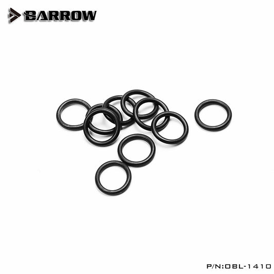 Barrow Silicone O-rings, For G1/4 Interface, For OD14/16mm Fittings, Water Cooling Practical Accessories, OBL/OG