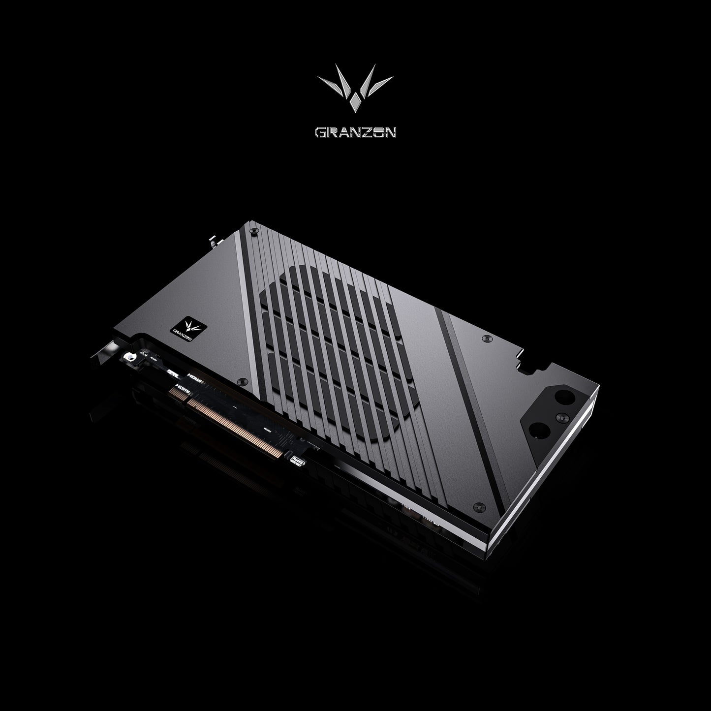 Granzon Full Armor GPU Block For Colorful iGame RTX 4090 Vulcan OC / Neptune OC / Advanced OC, Bykski Premium Sub-Brand High Quality Series GPU Water Cooling Cooler, GBN-IG4090VXOC