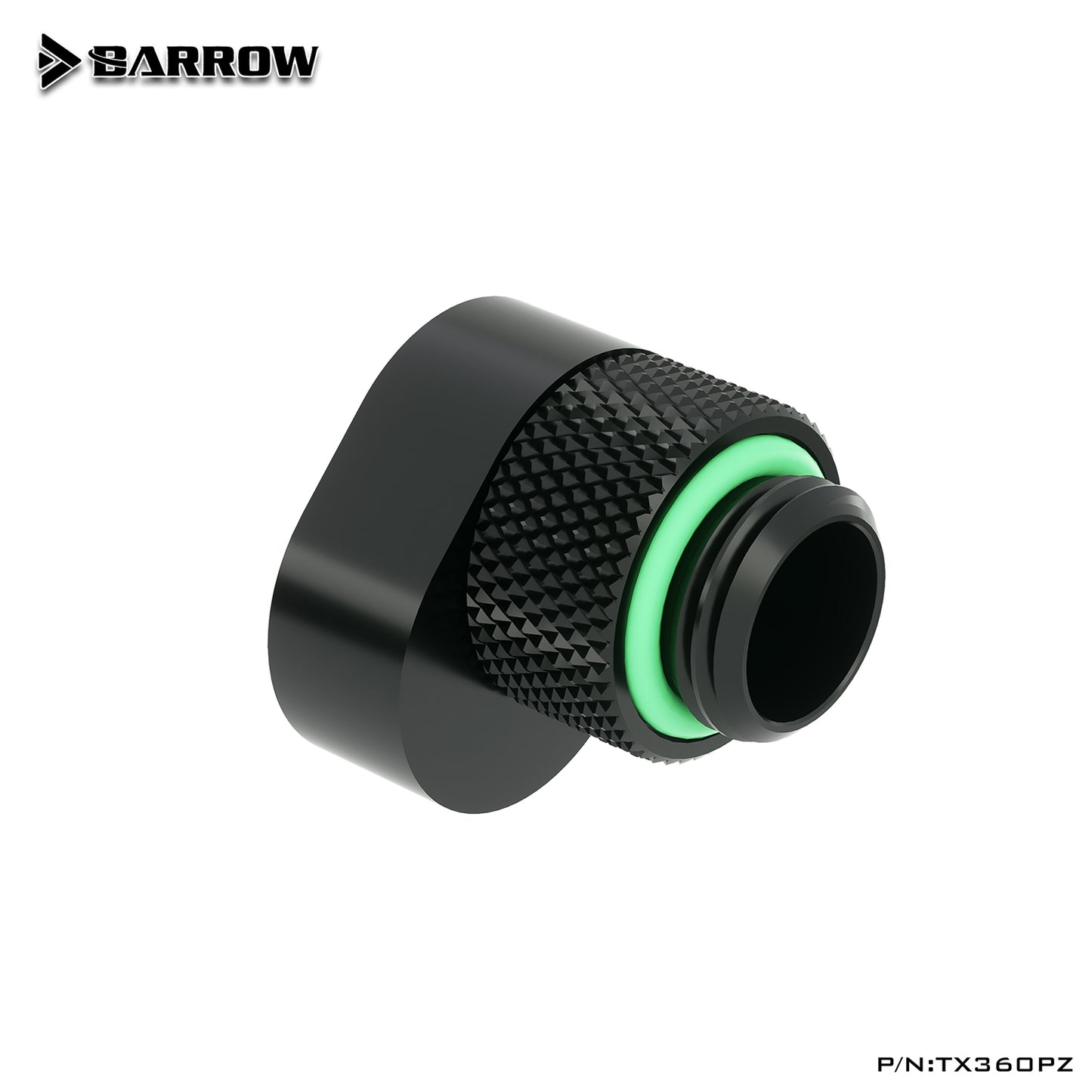 Barrow 360 Degrees Various Specifications Rotary Offset Fittings, G1/4 Thread, Different Materials Male To Female Extender Fittings, TX360PZ