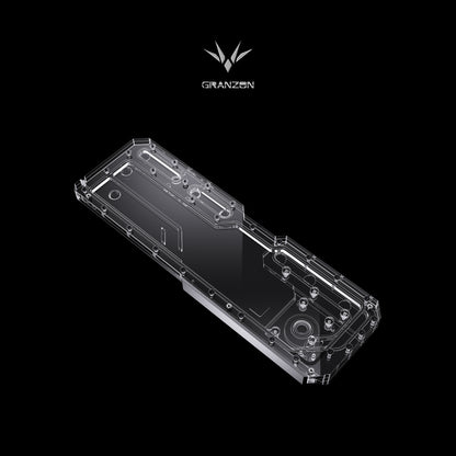 Granzon Advanced Distro Plate For Asus ROG Hyperion GR701 Case, Armor Type Acrylic Waterway Board Combo DDC Pump, 5V A-RGB, GC-AS-GR701