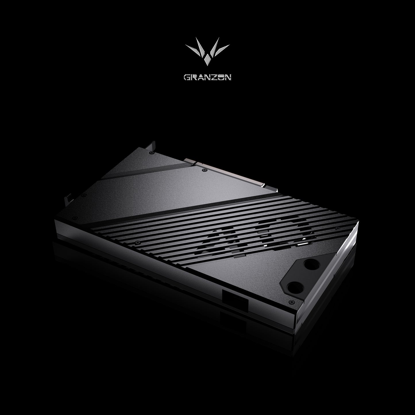 Granzon Full Armor GPU Block For Nvidia RTX 4080 Founders Edition, Bykski Premium Sub-Brand High Quality Series GPU Water Cooling Cooler, GBN-RTX4080FE