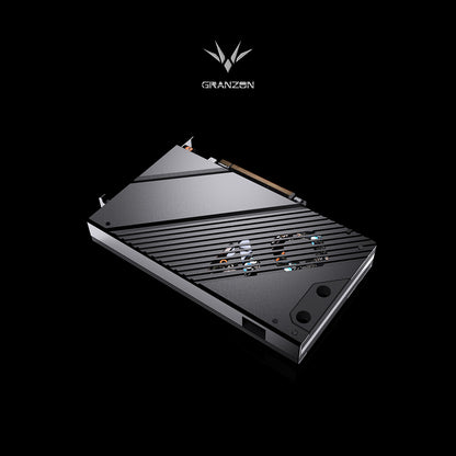 Granzon Full Armor GPU Block For Colorful RTX 4090 Battle Axe, Bykski Premium Sub-Brand High Quality Series GPU Water Cooling Cooler, GBN-IG4090ZF