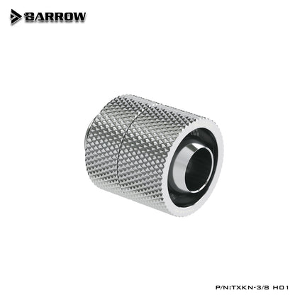 Barrow With 360° Rotary ompression Fitting(ID3/8-OD5/8)Compression Connector, Soft Tubing TXKN-3/8 H01