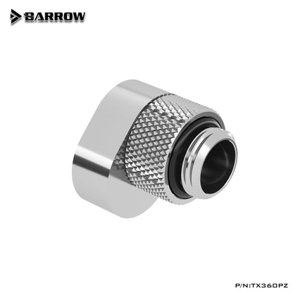Barrow 360 Degrees Various Specifications Rotary Offset Fittings, G1/4 Thread, Different Materials Male To Female Extender Fittings, TX360PZ