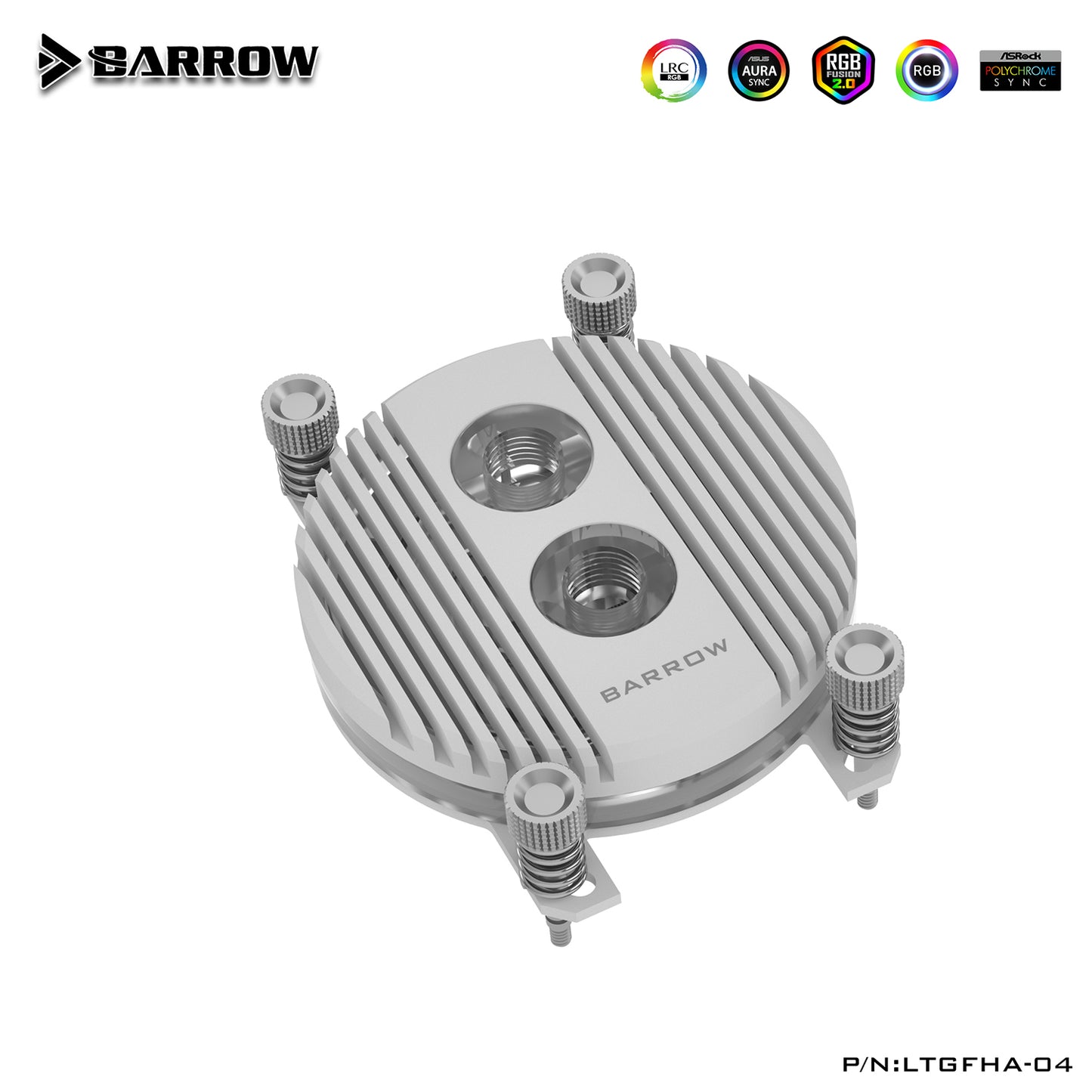 Barrow CPU Block, For Intel And AMD CPU, A-RGB Water Way Water Cooling Cooler, LTGFHI-04 LTGFHA-04