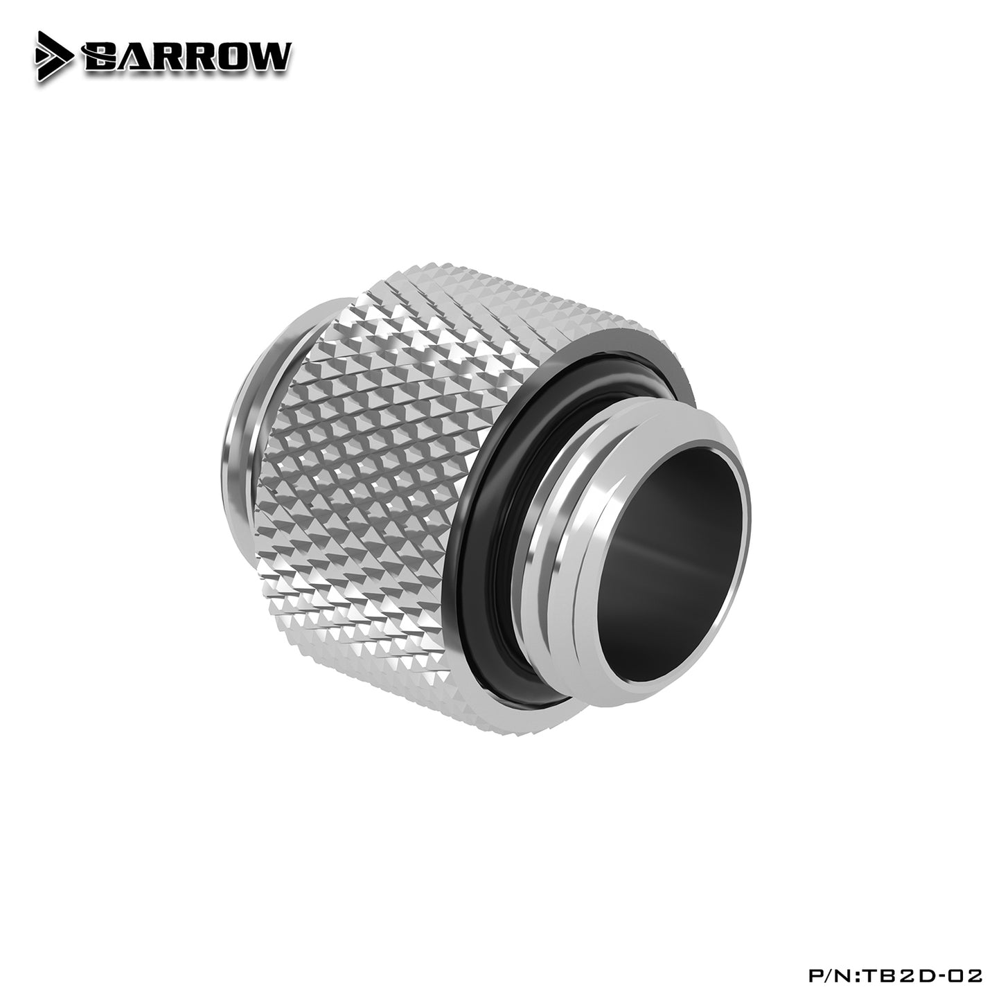 Barrow Male To Male Fitting, G1/4'' Connection Adapter,Water Cooling Fitting, TB2D-02