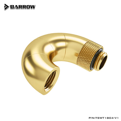 Barrow 180 Degree Zigzag Rotatable Fittings, Four-stage Male To Female Rotatable Fittings ,TSWT1804-V1
