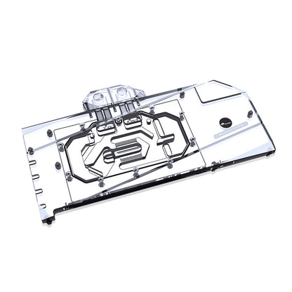Bykski GPU Water Block For MSI RX 7900 XTX Gaming Trio Classic 24G, Full Cover With Backplate PC Water Cooling Cooler, A-MS7900XTXTRIO-X