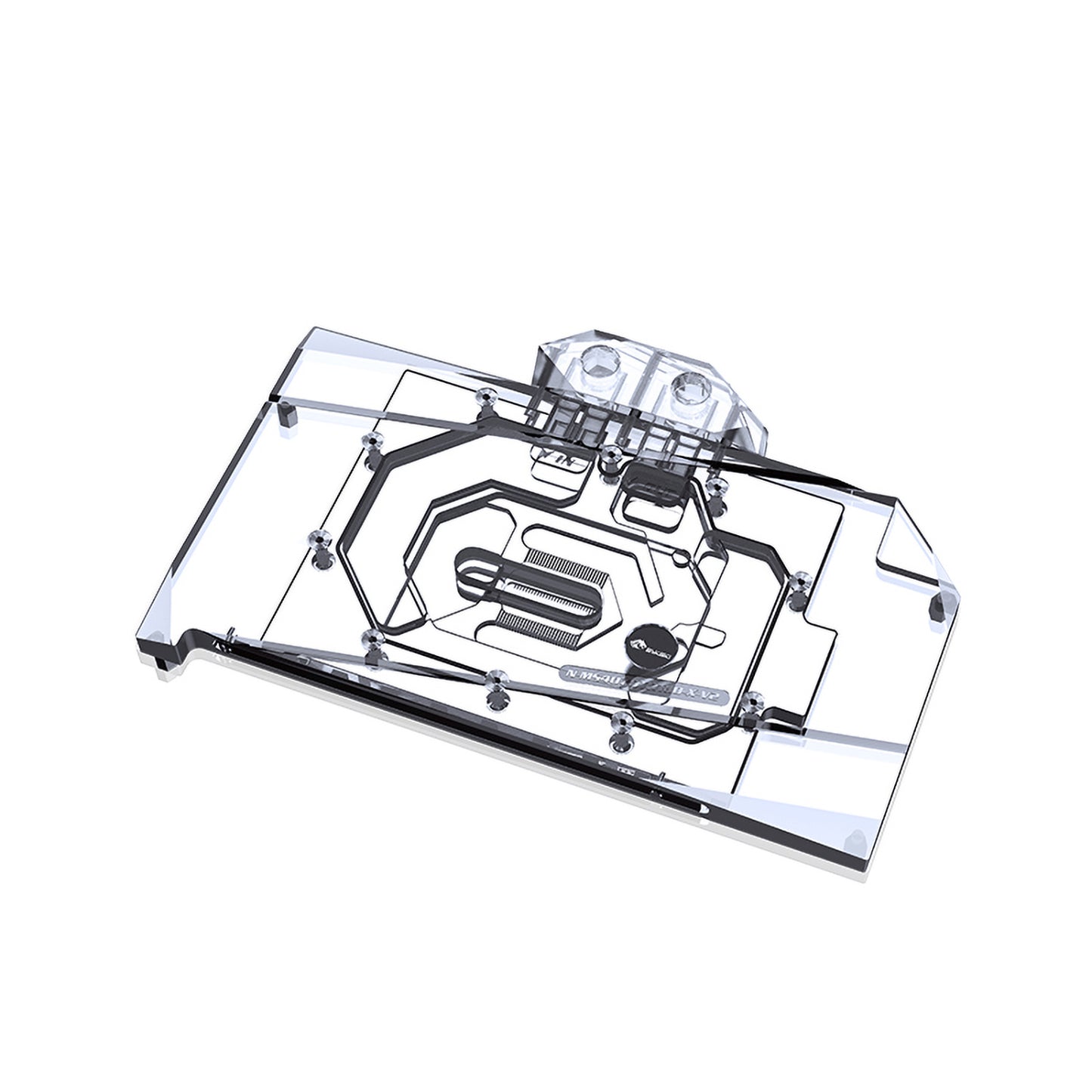 Bykski GPU Water Block For MSI RTX 4070 Ti Suprim X 12G, Full Cover With Backplate PC Water Cooling Cooler, N-MS4070TITRIO-X-V2