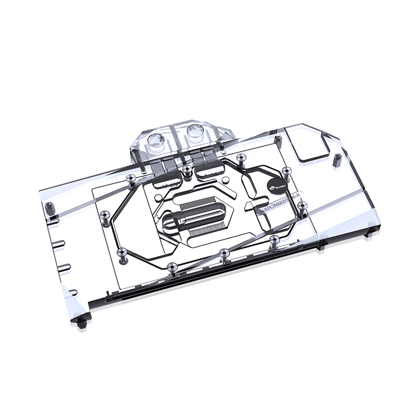 Bykski GPU Water Block For Maxsun RTX 3060 Terminator 12G, Full Cover With Backplate PC Water Cooling Cooler, N-MX3060TER-X