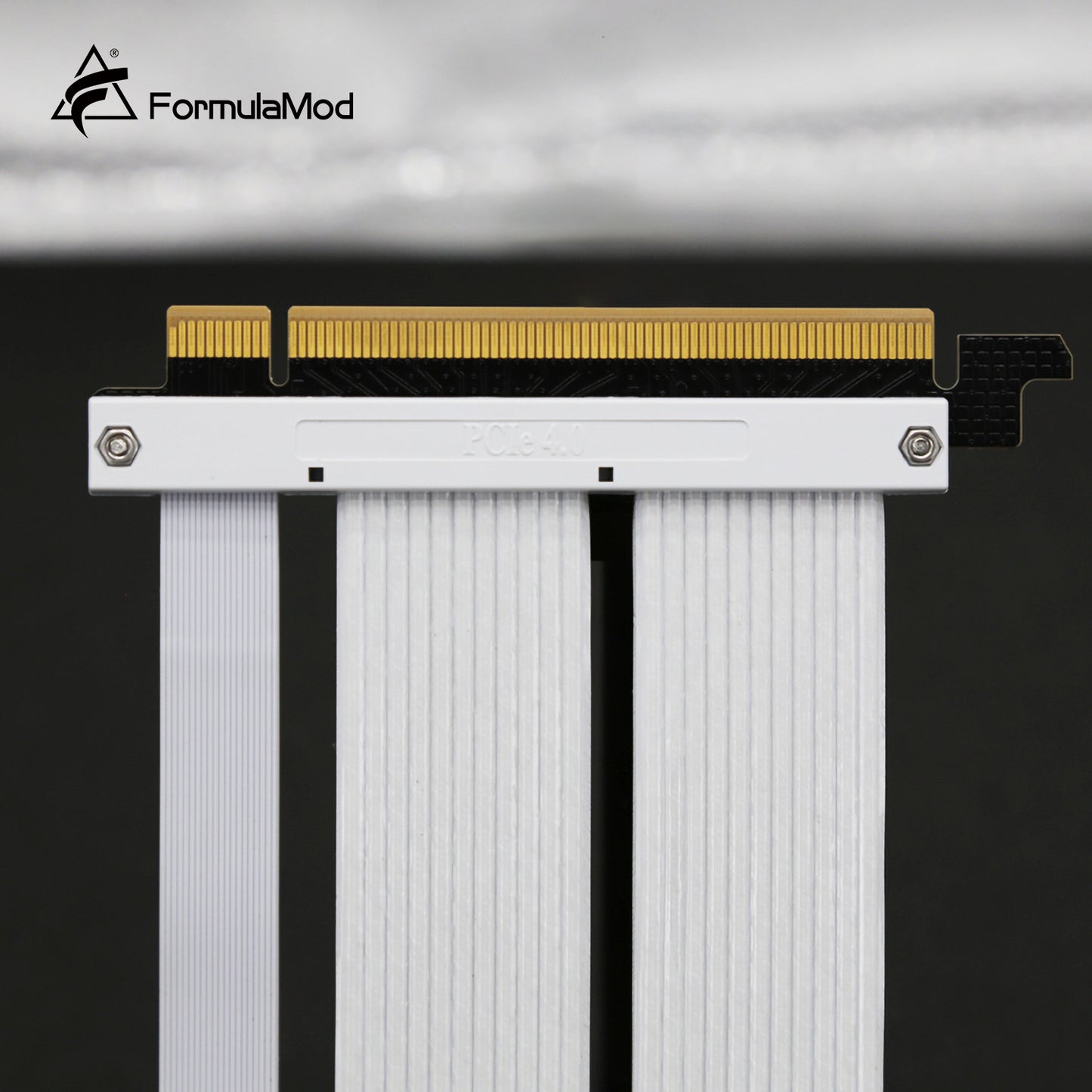 Support vertical de carte graphique FormulaMod avec câble d'extension PCI Express, support vertical intégré GPU PCI-E fixe