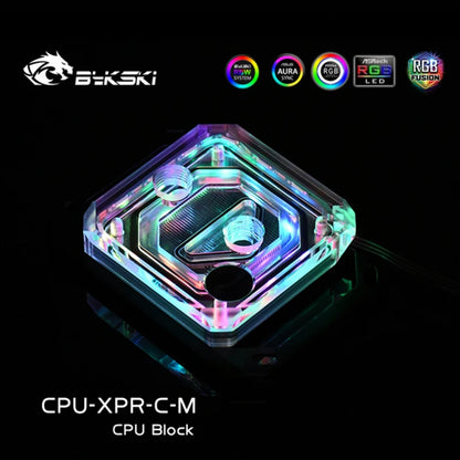 Bykski CPU Water Block For Intel LGA115X 1700 / AMD AM4 AM5, CPU Water Cooling CPU-XPR-C-I / CPU-XPR-C-M