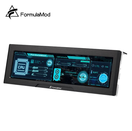 FormulaMod External Expansion Display 8.8 Inch High Resolution LCD Screen For PC Hardware Temperature Monitor ARGB Fm-XSQ