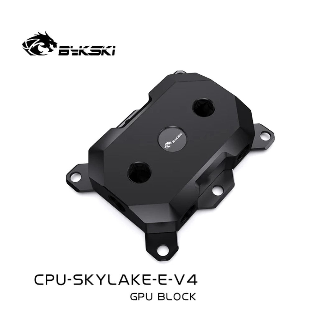Bykski CPU Water Block For INTEL LGA3647 , Black POM Version , Water Cooling Cooler Radiator CPU-SKYLAKE-E-V4