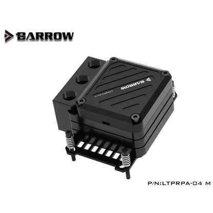 Plate-forme Barrow Intel/AMD POM/Acrylic CPU Water Block avec réservoir de pompe 10w Combo bloc-pompe tout-en-un intégré LTPRK-04 M LTPRKX-04 M LTPRPA-04 M 