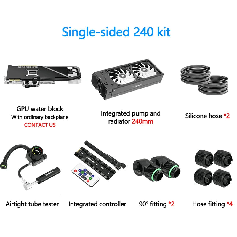 Barrowch Modular CPU/GPU Loop Kit 240/360mm | FormulaMod