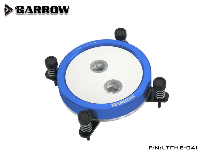 Barrow Exclusive Edition CPU Block, For Intel and AMP CPU, LRC 2.0 Acrylic Micro Waterway Water Cooling Cooler, LTFHB-04I LTFHBA-04N V2