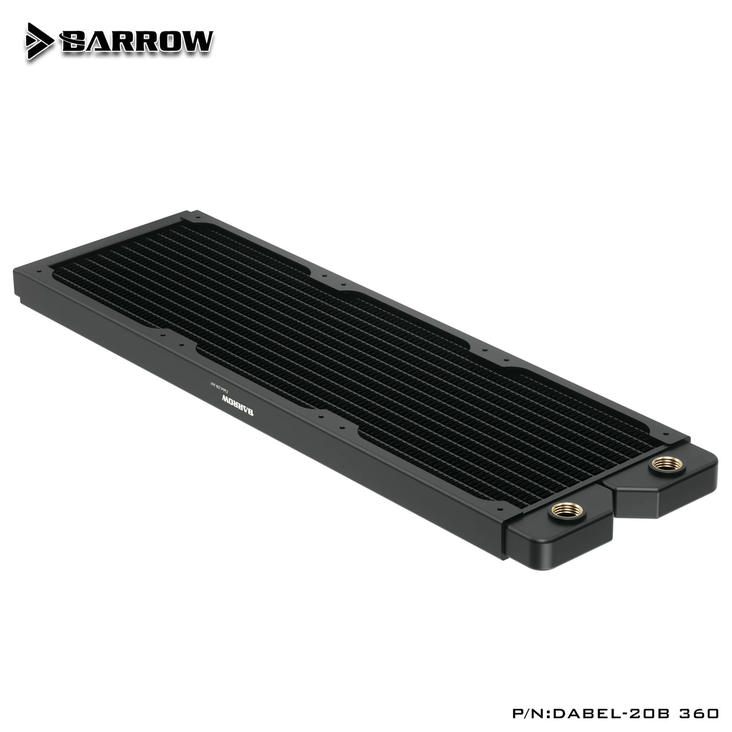 Barrow Radiator 20mm Thick Copper G1/4" Thread For 12cm Fan 240/360MM PC Radiator Water Cooling Dabel-20a Dabel-20b