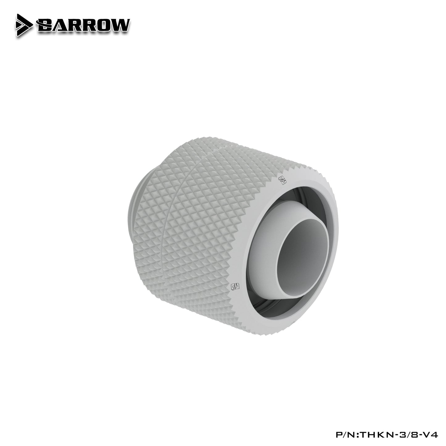 Barrow 10x16mm Soft Tube Fitting, 3/8"ID*5/8"OD G1/4" Compression Connector, Water Cooling Soft Tubing Compression Adapter, THKN-3/8-V4