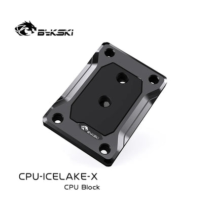 Bykski CPU Water Block For INTEL LGA4189 , Black POM and Copper Version , Water Cooling Cooler Radiator CPU-ICELAKE-X