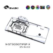 Bykski GPU Water Cooling Block For ZOTAC Geforce RTX 3090Ti AMP EXTREME HOLO , GPU Liquid Cooler System , N-ST3090TIPGF-X