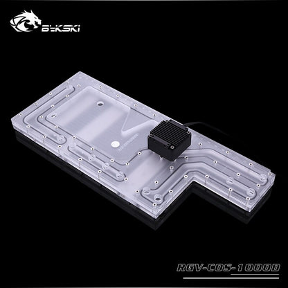 Bykski Distro Plate For CORSAIR 1000D Case, Waterway Boards For Intel CPU Water Block & Single GPU Building, | Distro Plate