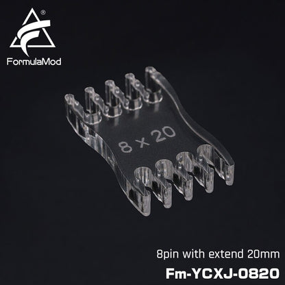 FormulaMod Fm-YCXJ Extend Type Cable Comb For 180° Bending Easy To Fix And Bend Cable Management Tools