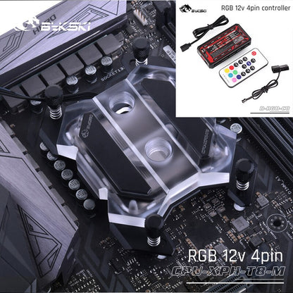 Bykski Amd Cpu Water Cooling Block For Ryzen 3/5/7/9 AM3/AM4, Microwaterway Mechanical Butterfly | Water Cooling Block