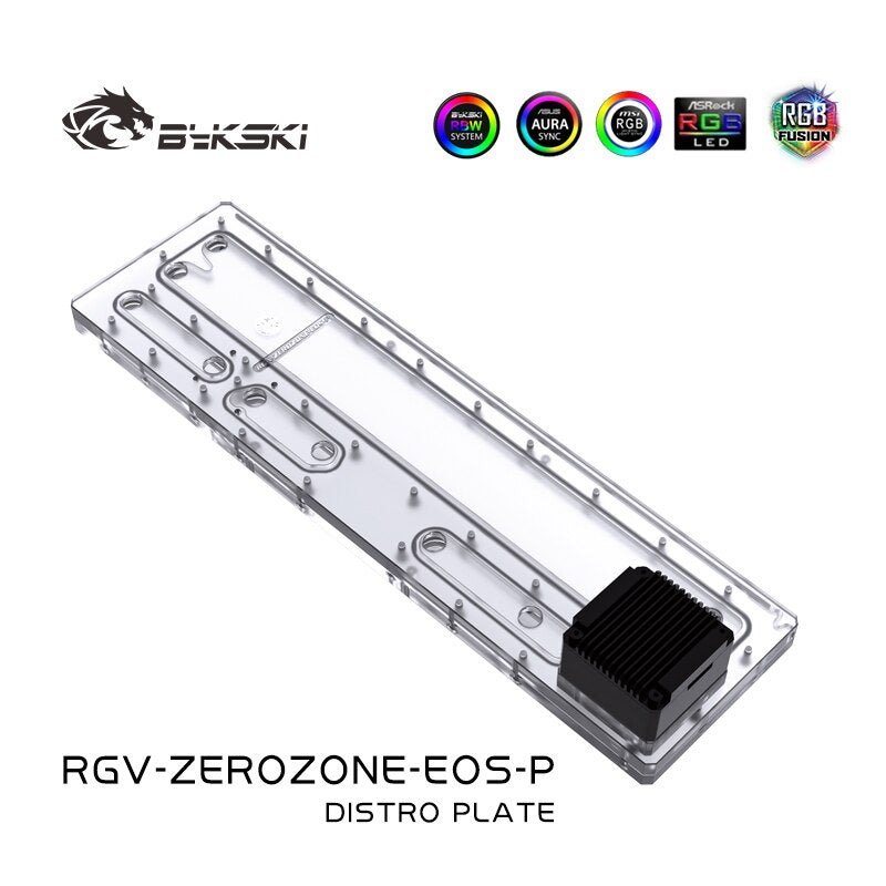 Bykski RGV-ZEROZONE-EOS-P Waterway Boards For Zerozone EOS Case For Intel CPU Water Block & Single GPU Building